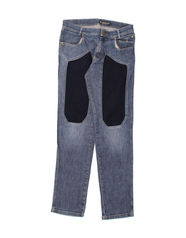 JECKERSON Womens Straight Jeans W30 L32 Blue Cotton Vintage Jeckerson and Second-Hand Jeckerson from Messina Hembry 