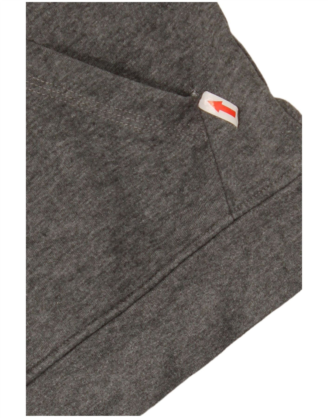 Asics Mens Graphic Hoodie Jumper Small Grey Cotton