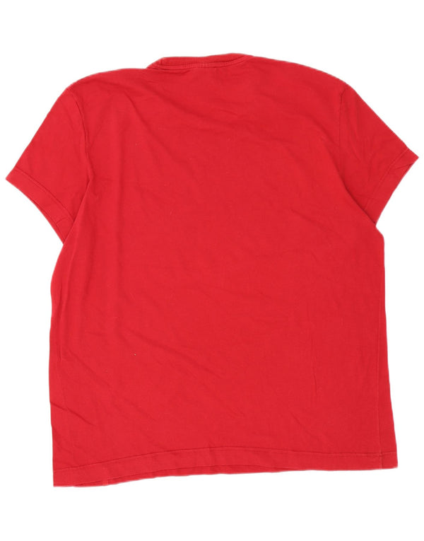 Levi's Mens Graphic T-Shirt Top Large Red