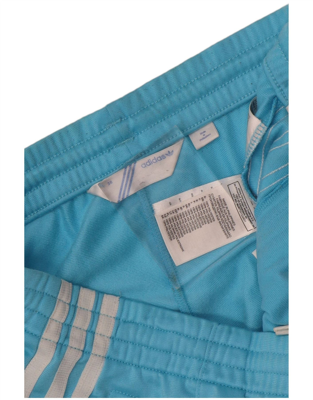 Pantaloni da tuta da donna Adidas EU 38 poliestere blu medio