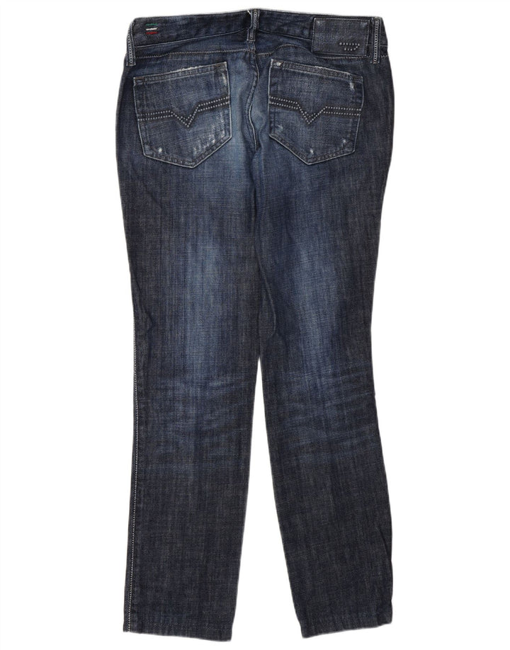 Diesel Jean Slim Cuddy Distressed Femme W27 L30 Bleu Coton