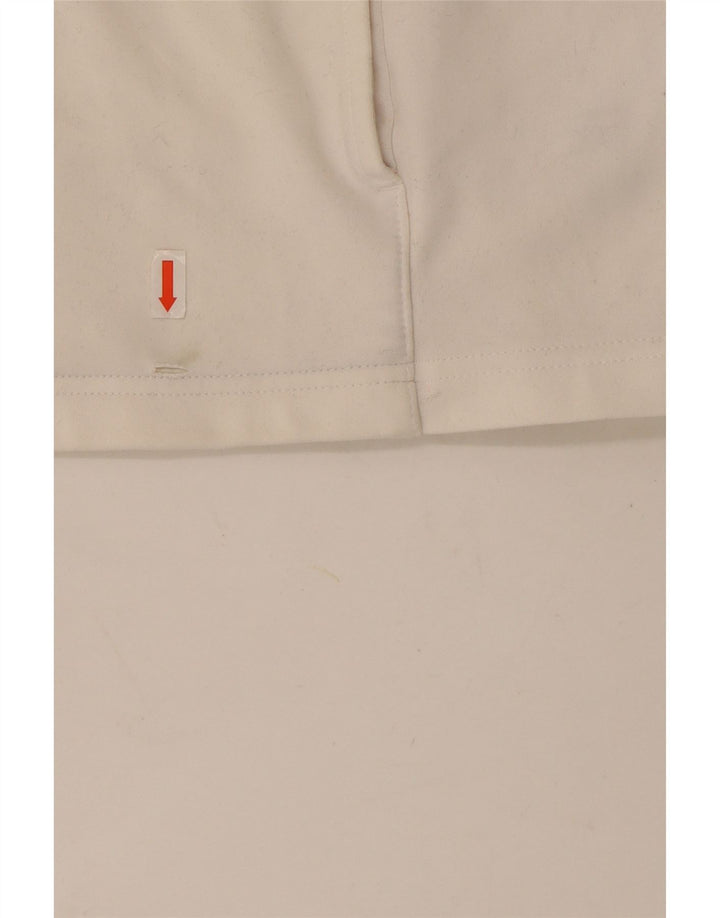 Adidas Veste de survêtement pour femme UK 16 Large Blanc Polyester