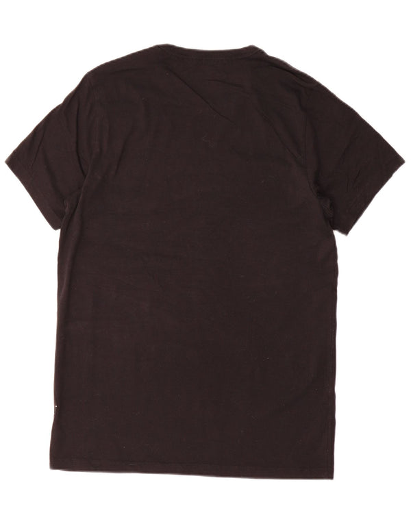 Calvin Klein T-shirt à manches courtes pour homme en coton noir Taille S