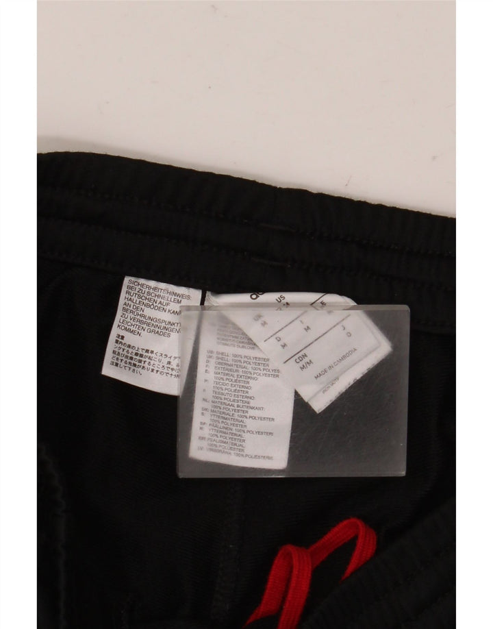 Adidas Mens Tracksuit Trousers Joggers Medium  Black Polyester