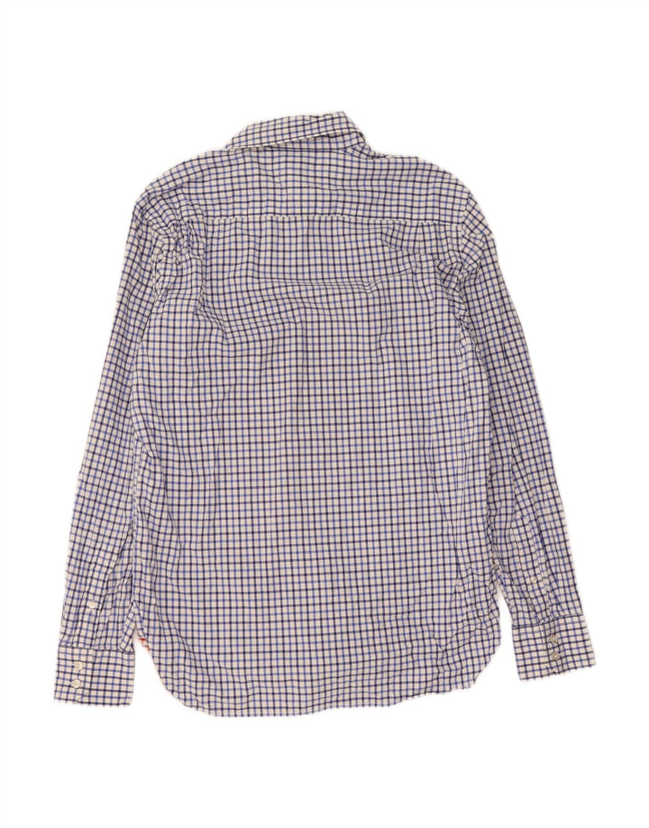 TOMMY HILFIGER Mens Shirt Medium Blue Check