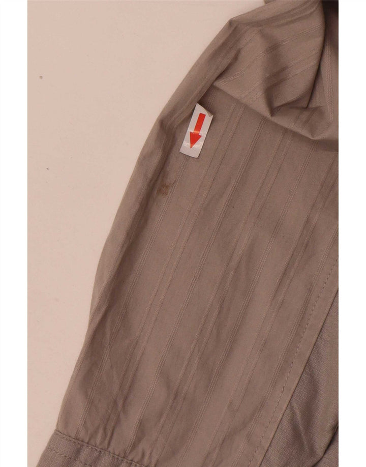 Camicia militare da uomo Guess XL in cotone grigio