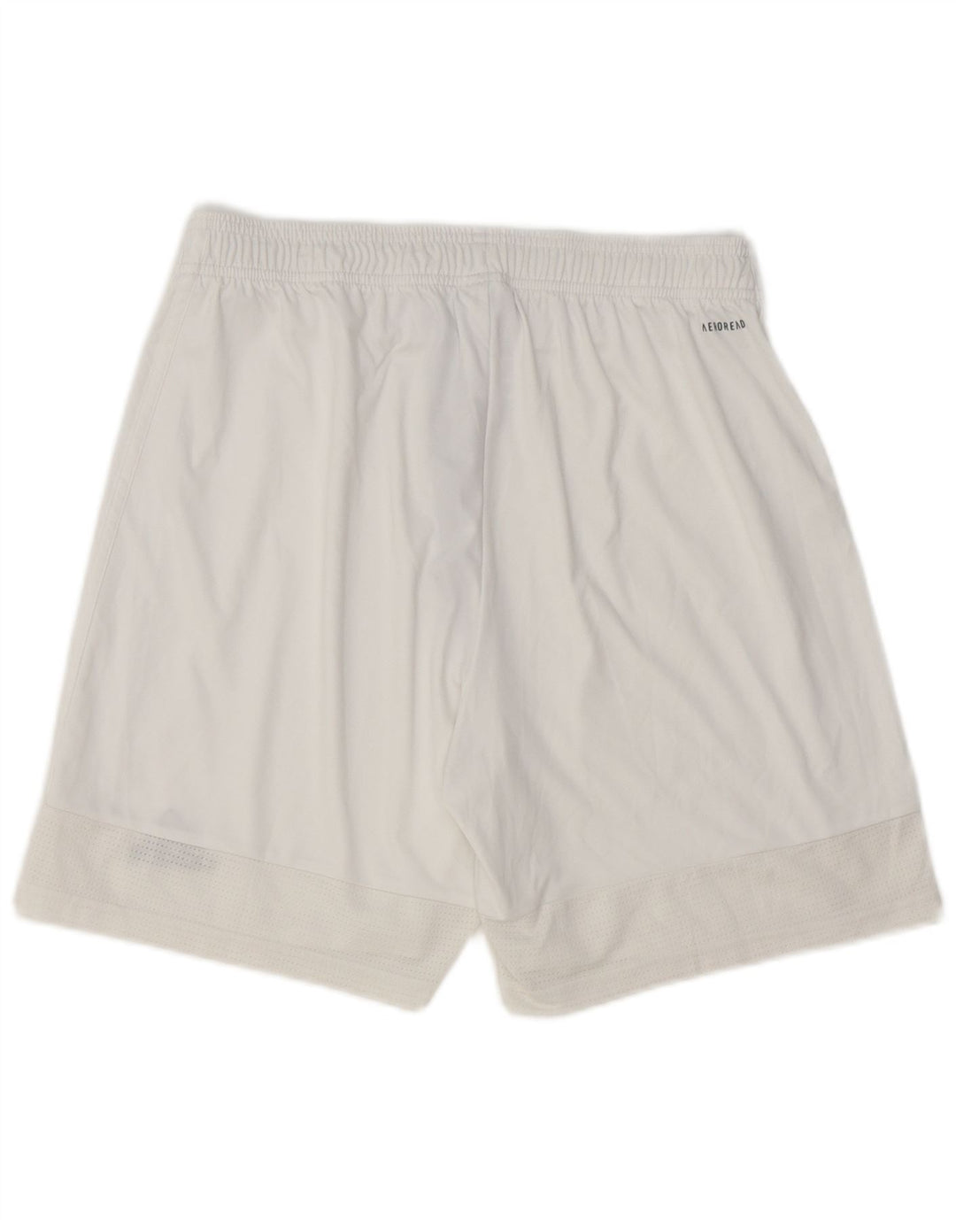 Adidas Mens Aeroready Sport Shorts Large White Polyester