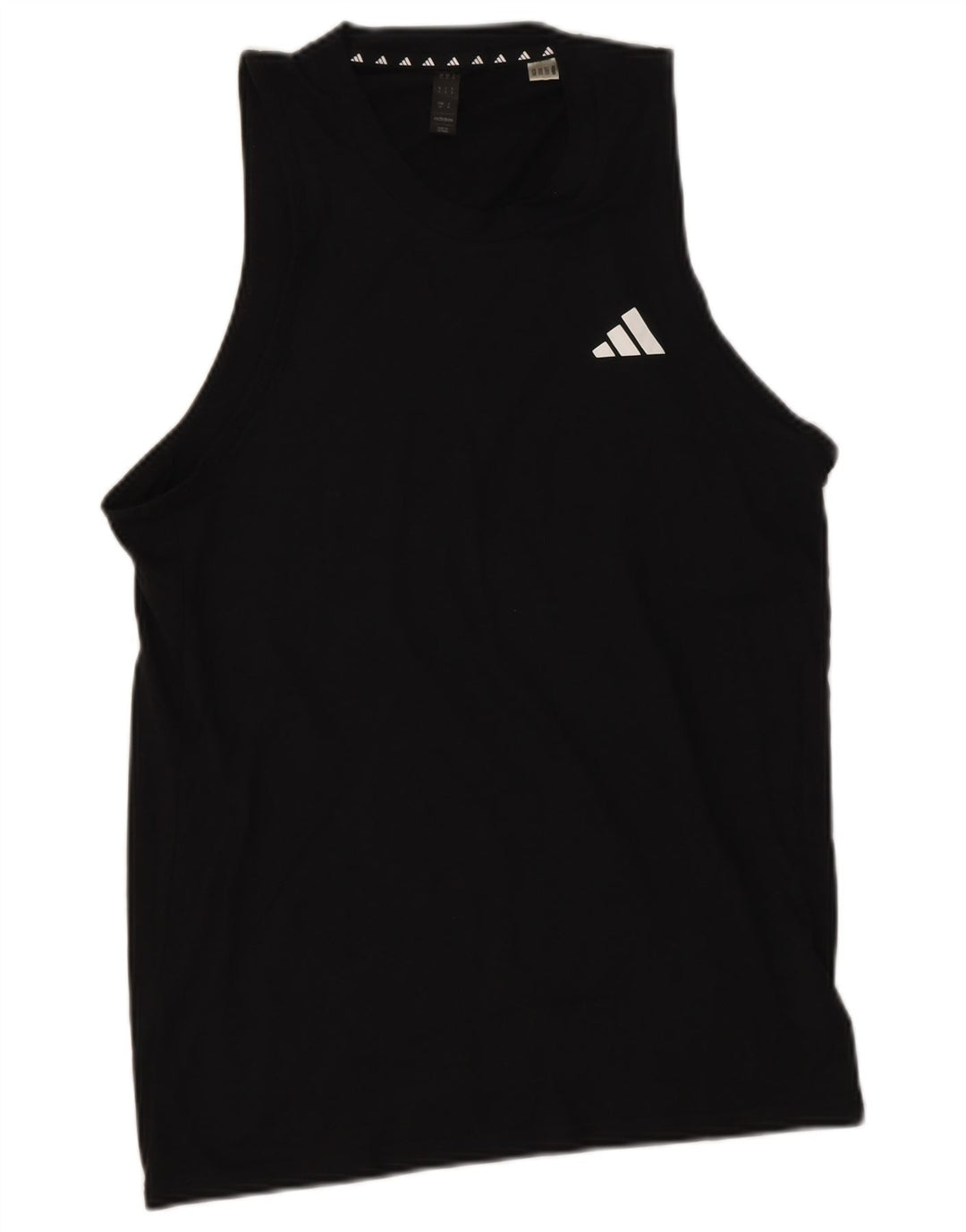 Adidas Męska Kamizelka Aeroready Top Mała Czarna Poliester