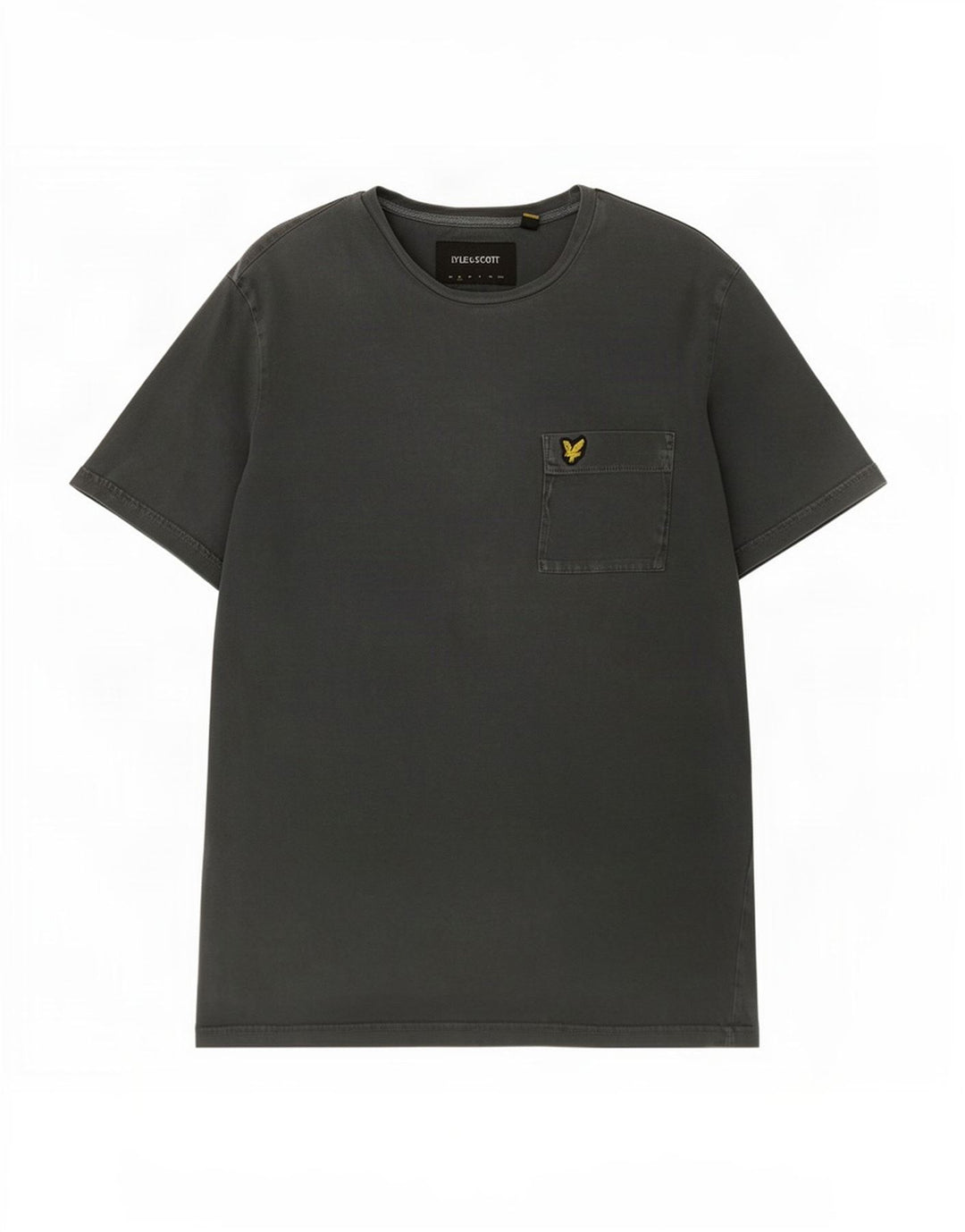 Lyle & Scott Mens T-Shirt Top Small Grey Cotton