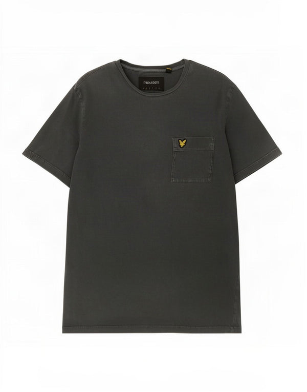 Lyle & Scott T-Shirt Homme Petit Gris Coton