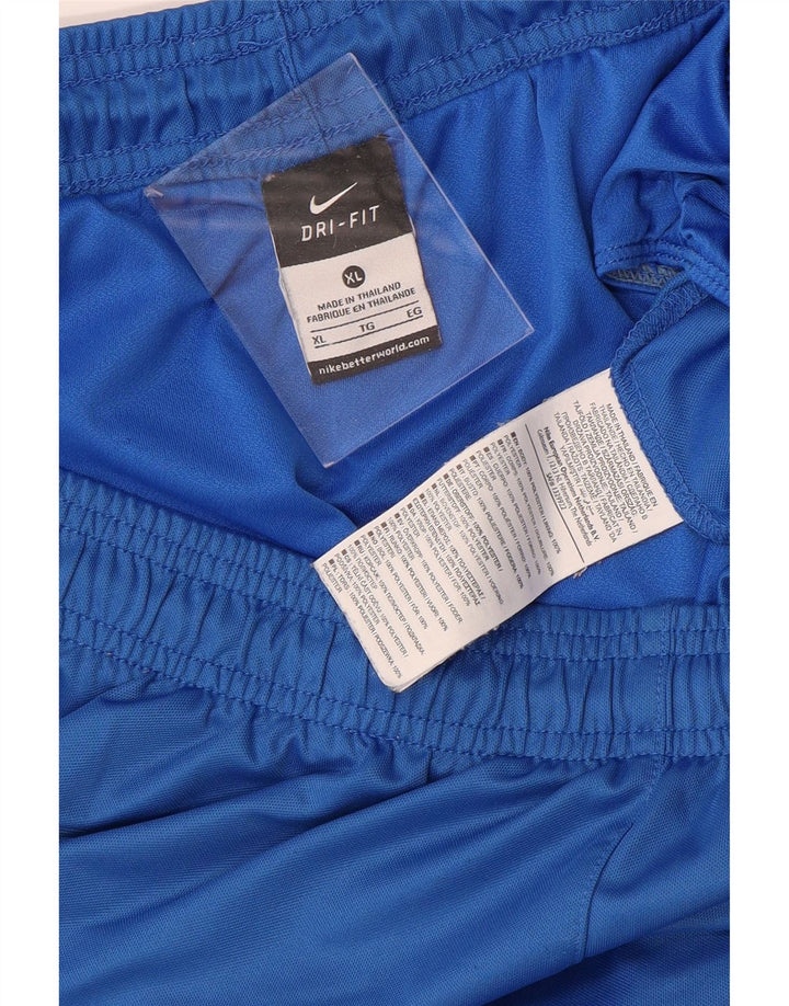NIKE Mens Dri Fit Sport Shorts XL  Blue Polyester