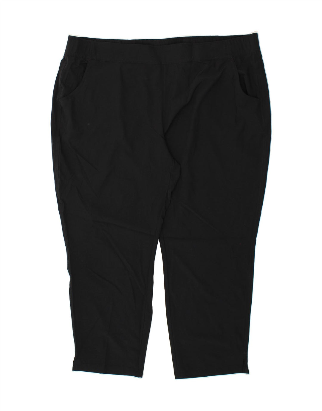 EDDIE BAUER Womens Slim Casual Trousers 2XL W40 L28 Black Polyester Vintage Eddie Bauer and Second-Hand Eddie Bauer from Messina Hembry 