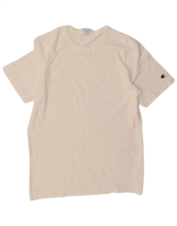 CHAMPION Heritage T-Shirt Top Medium Hvid Bomuld