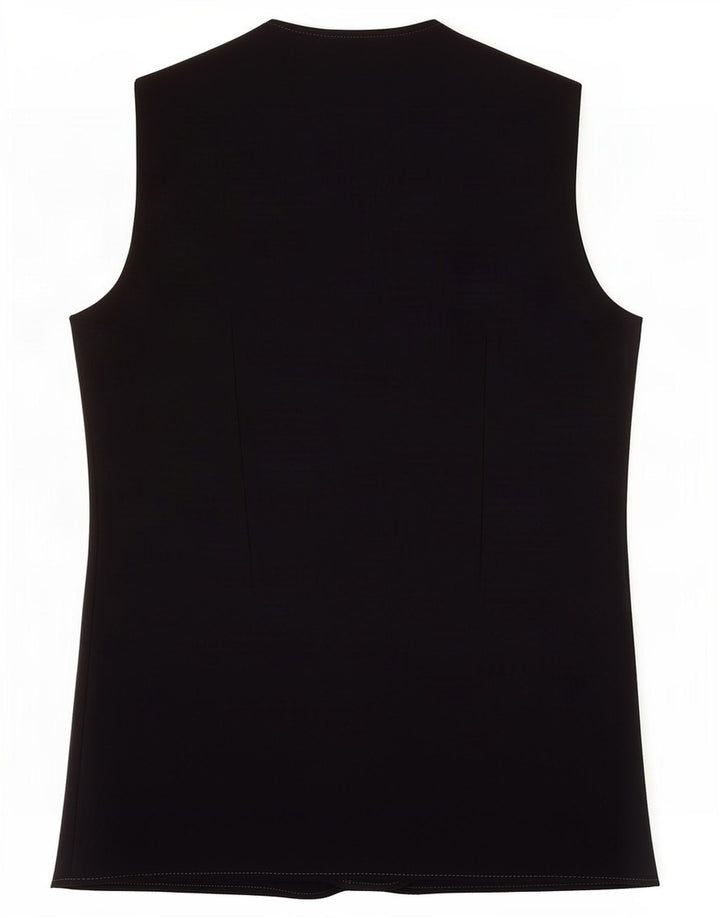 Chaleco vintage para mujer IT 44 Azul marino medio