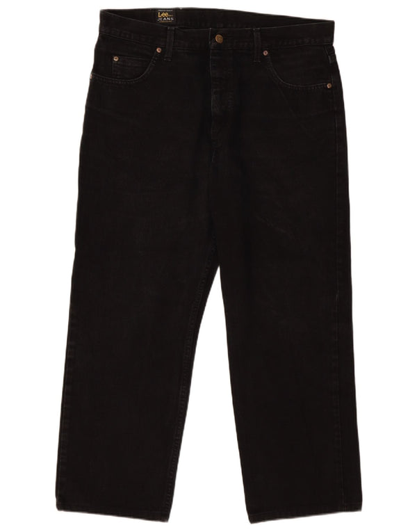 Джинсы Lee мужские прямые W36 L27 черные