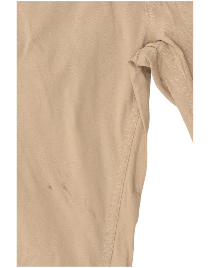 Zara Mens Slim Chino Trousers EU 40 Medium W31 L29 Beige