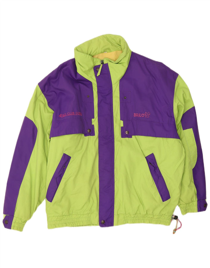Bailo Herren-Skijacke IT 54 2XL Grüner Farbblock