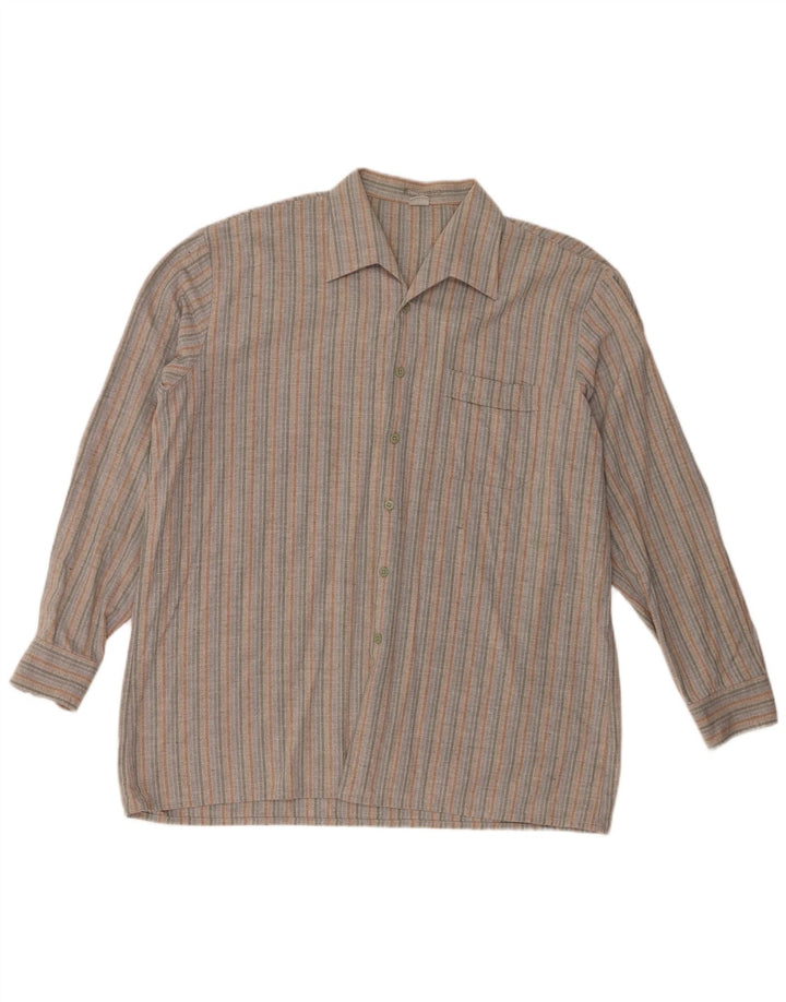 Walbusch Mens Shirt XL Multicoloured Striped
