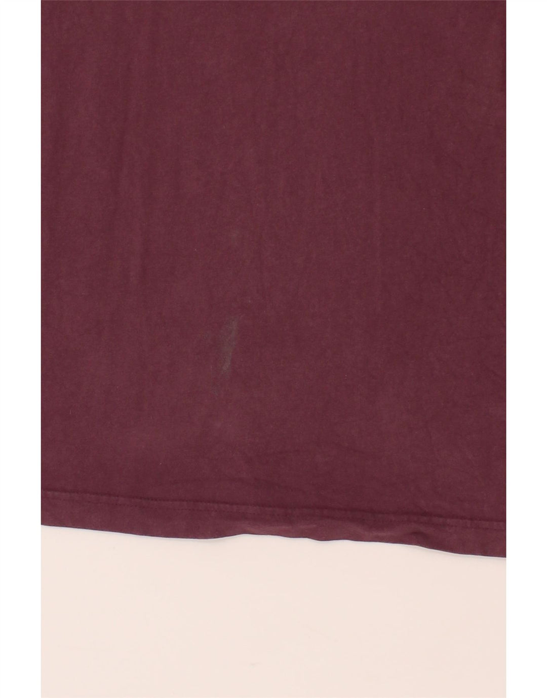 CREW CLOTHING Mens T-Shirt Top Small Maroon Cotton Vintage Crew Clothing and Second-Hand Crew Clothing from Messina Hembry 