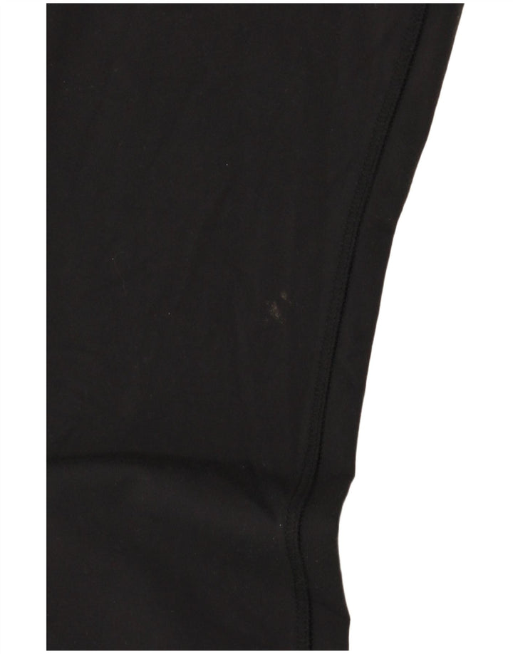 REEBOK Damen Leggings UK 8/10 Small Schwarz