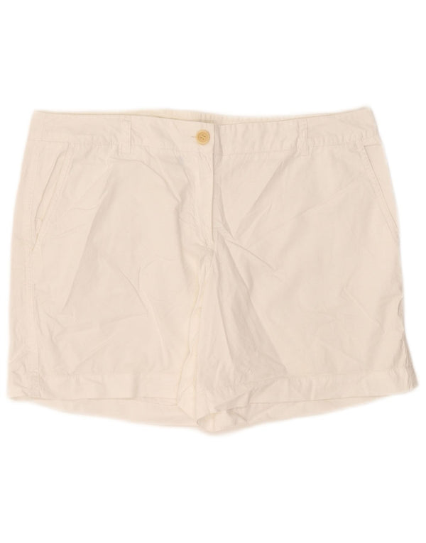 Pantaloncini chino da donna Marina Yachting IT 46 Large W34 Cotone bianco