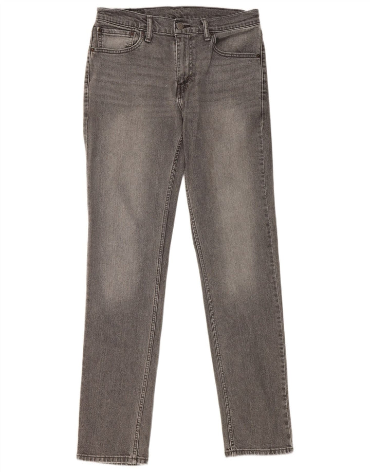 Levi's Mens 511 Slim Jeans  W32 L34 Grey Cotton
