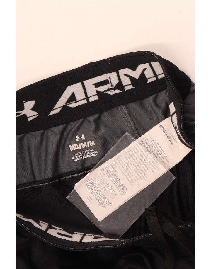 Under Armour Mens Sport Shorts Medium Black Colorblock poliészter
