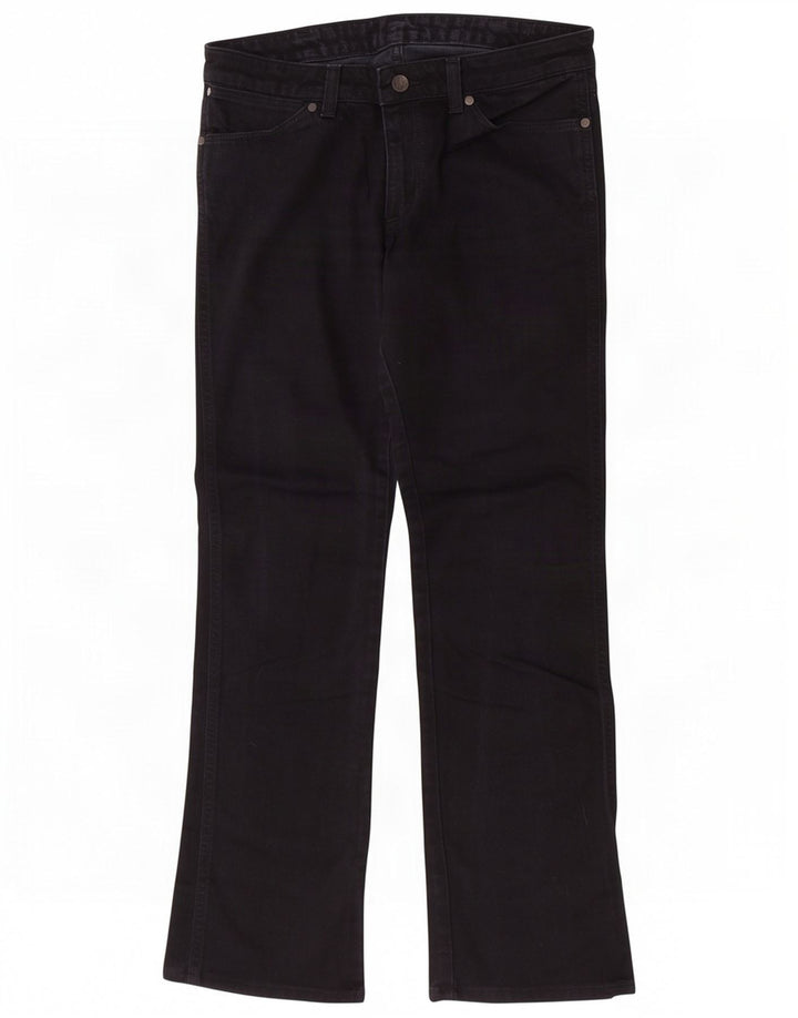 Wrangler Jean Droit Iris Femme W30 L30 Coton Noir