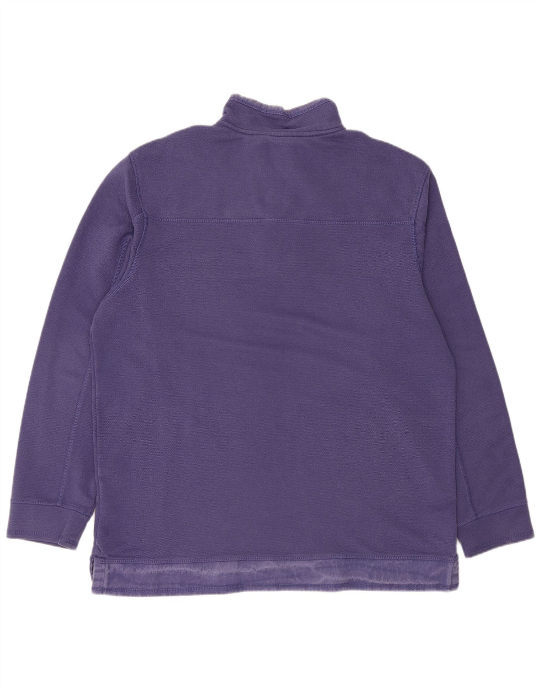 Suéter masculino JOULES com zíper e gola XL algodão roxo