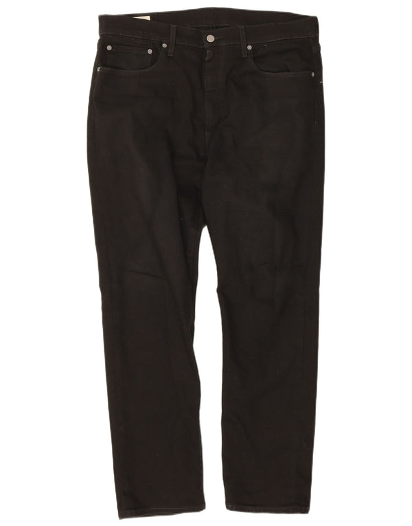 Levi's Mens 512 Slim Tapered Jeans W36 L30 Μαύρο βαμβακερό