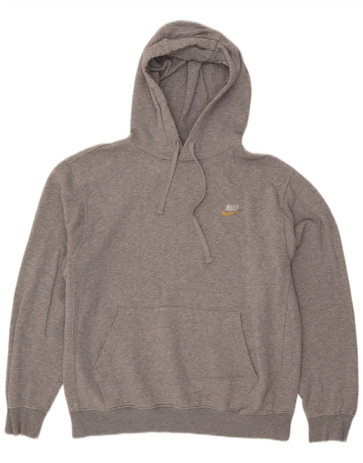Nike Herre hættetrøje Jumper Medium Grey Bomuld