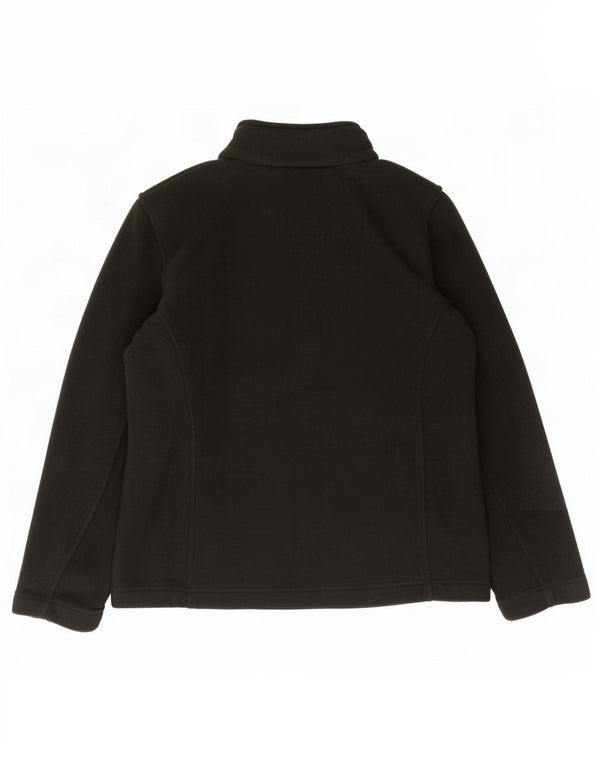 Marks & Spencer Veste polaire surdimensionnée pour femme UK 10 Small Noir Polyester