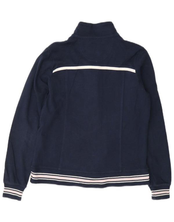 Giacca da ginnastica Champion da donna Easy Fit, taglia UK 10, piccola, in cotone blu navy