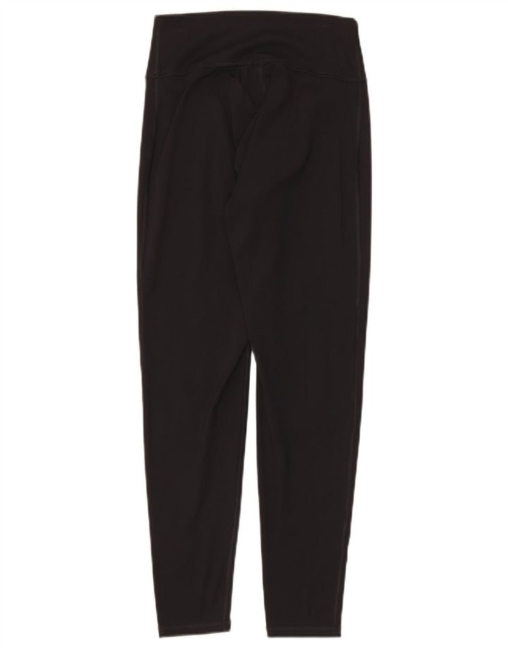 Gymshark Womens Leggings UK 14 Medium Black Nylon