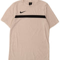Nike Herren Dri Fit T-Shirt-Oberteil Mittelweißes Colourblock-Polyester