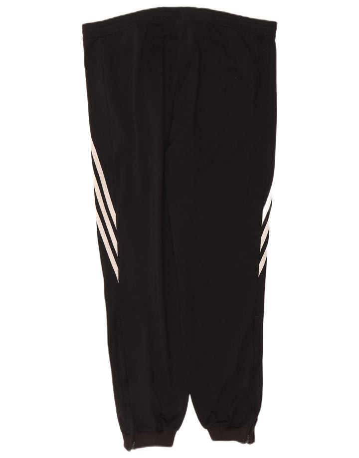 Adidas Mens Tracksuit Trousers Joggers Large  Black Polyester