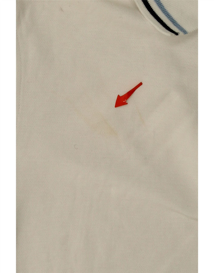 LOTTO Mens Polo Shirt XS White Cotton Vintage Lotto and Second-Hand Lotto from Messina Hembry 