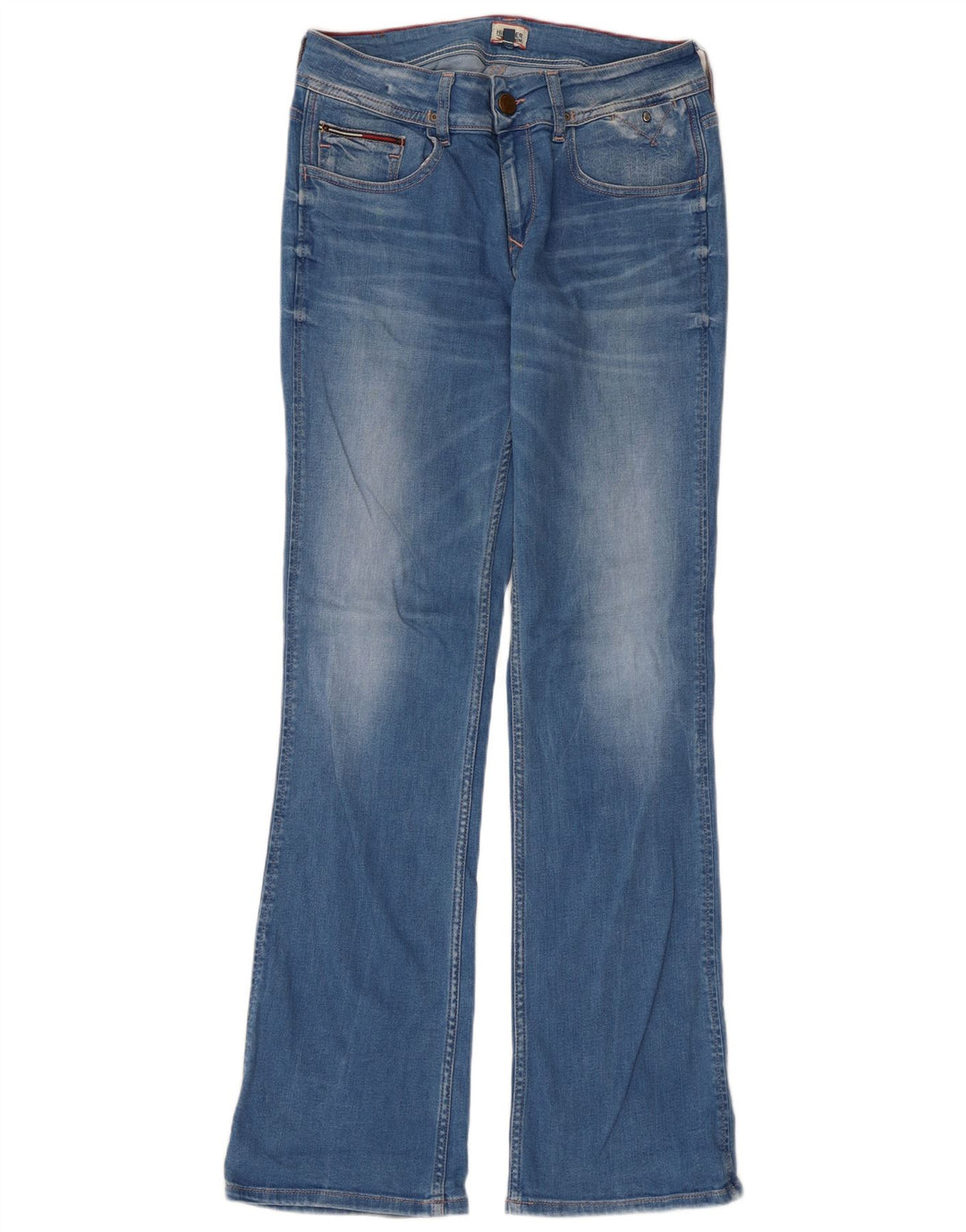 Tommy Hilfiger Womens Bootcut Jeans W31 L32 Blue Cotton