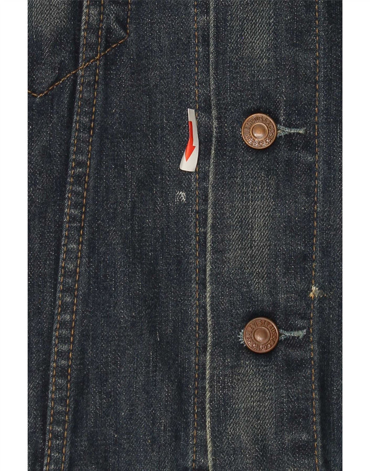 Levi's Boys denimjakke 11-12 år Medium blå bomuld