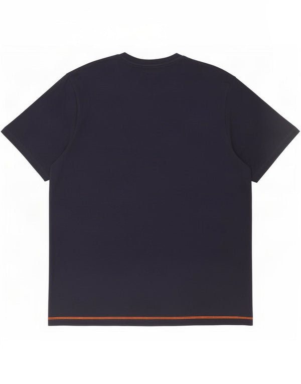 Jack & Jones Herren Grafik T-Shirt Top 2XL Marineblau Baumwolle