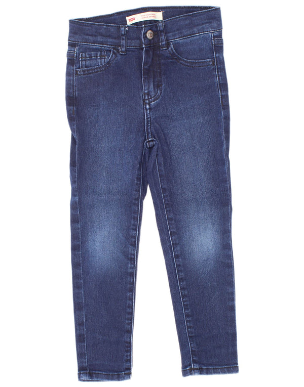 Levi's Girls 720 High Waist Super Skinny Jeans 3-4 år W20 L16 Blå