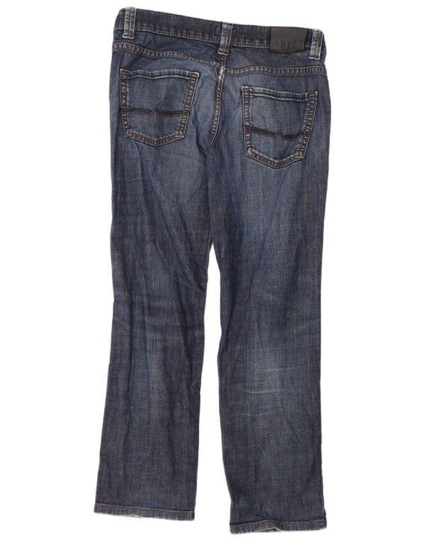 Pioneer Herren Straight Jeans W36 L30 Blaue Baumwolle