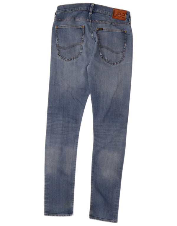 Lee Herren Luke Skinny Jeans W31 L34 Blaue Baumwolle
