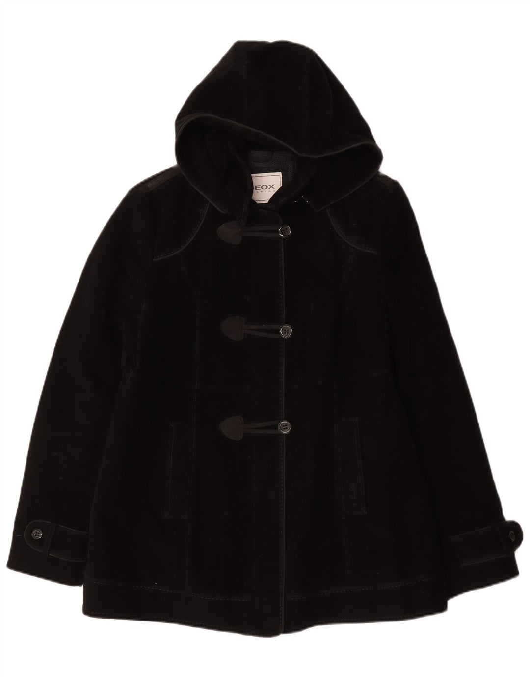 Montgomery Respira da donna GEOX UK 12 cotone nero medio