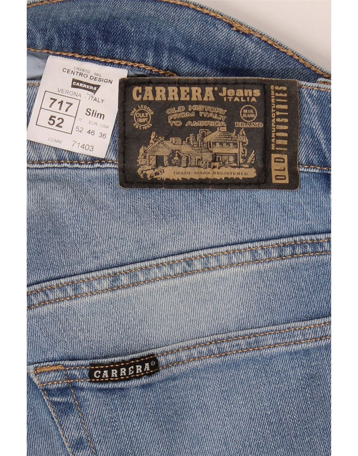 CARRERA Mens 717 Slim Jeans W36 L29 Blue Cotton