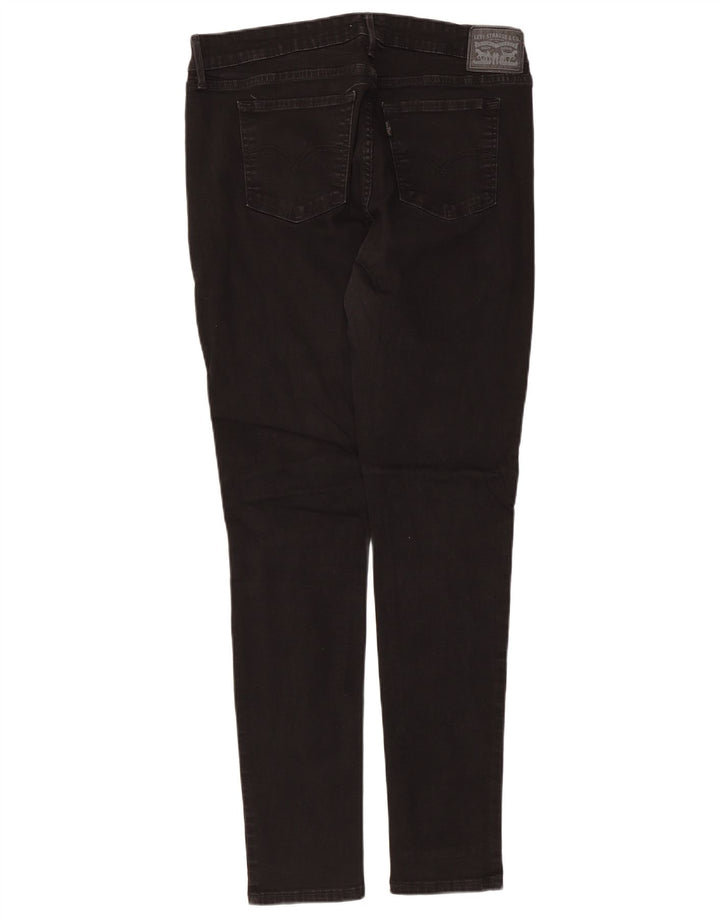 Levi's Womens 711 Skinny Jeans W32 L30 Black