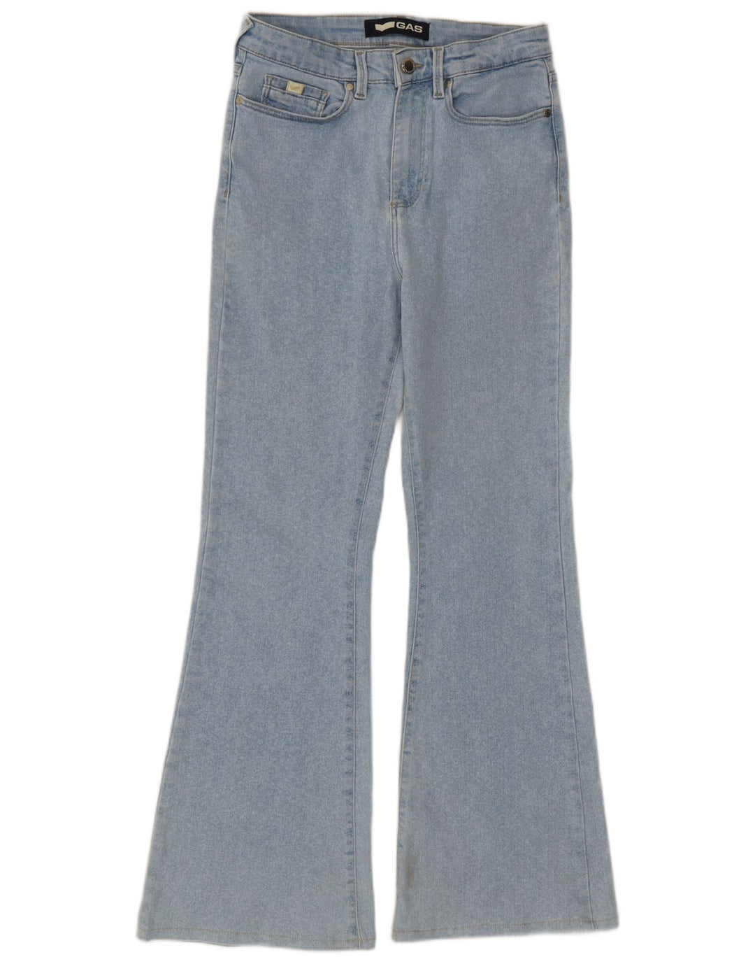 Gas Womens Camilia Bootcut Flared Jeans W26 L29 Blue