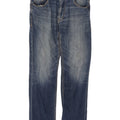 Calvin Klein Mens Straight Jeans W31 L30 Blue Cotton