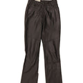 CANDA Womens Straight Leather Trousers EU 38 Medium W28 L31 Black Leather Vintage Canda and Second-Hand Canda from Messina Hembry 