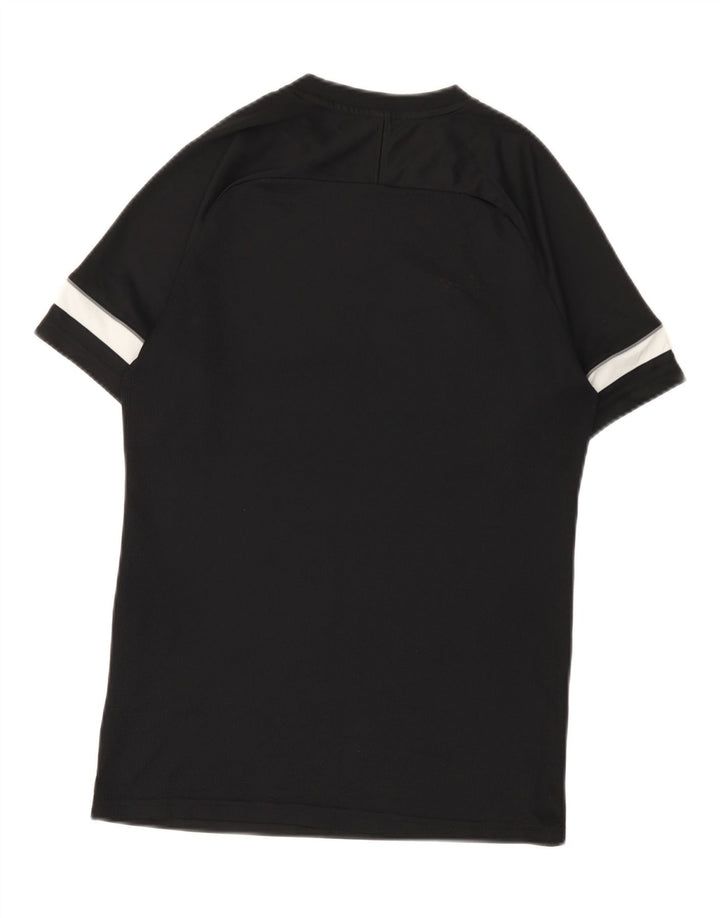 Nike Mens Dri Fit T-Shirt Top Small Black Colourblock